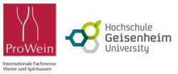 Logos ProWein Düsseldorf und Universität Geisenheim