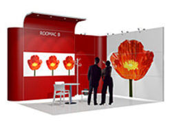 Graphic: Trade fair stand