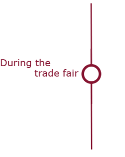 Graphic: During the trade fair